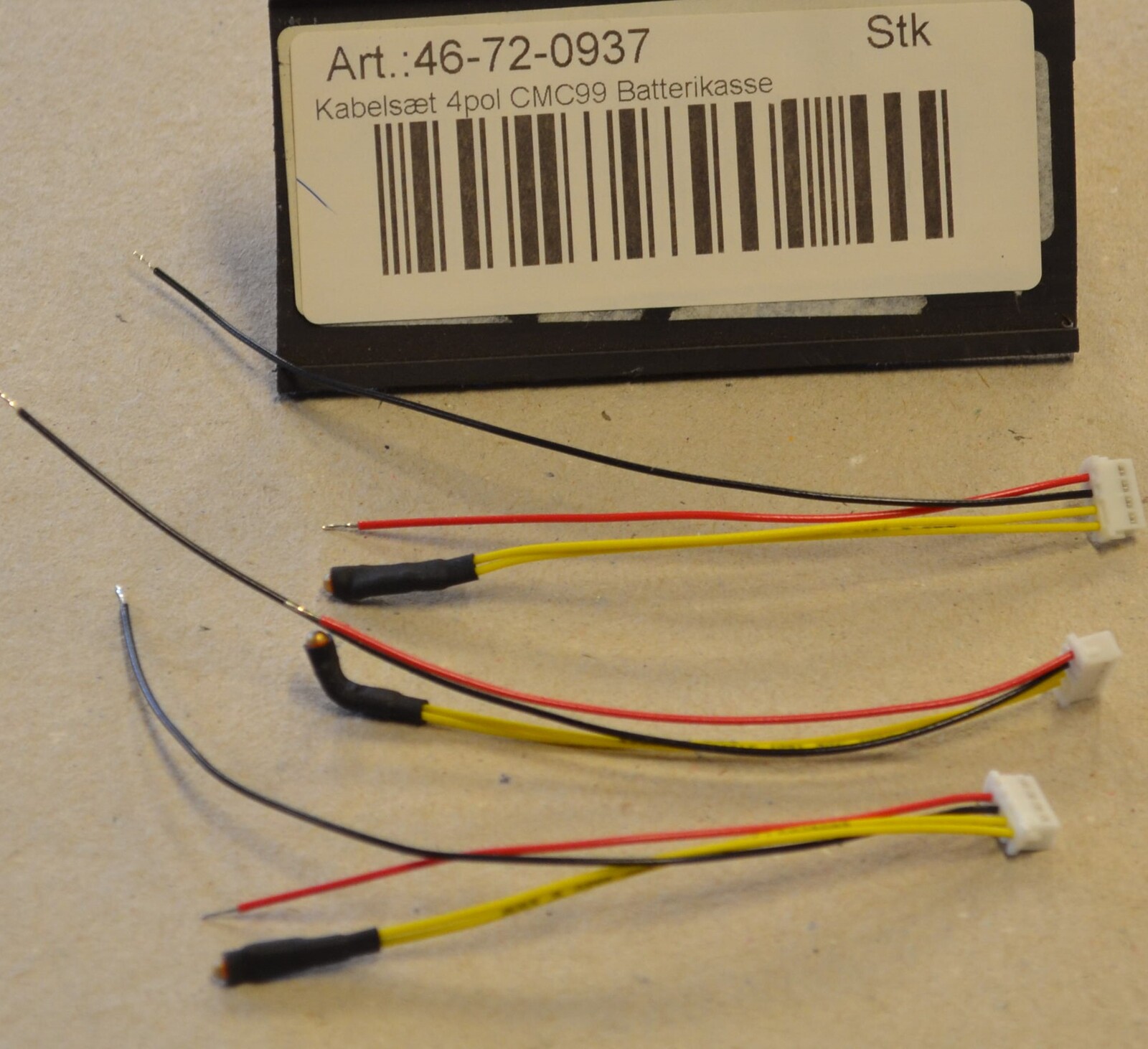 Cable Set 4Pol CMC99 Battery box